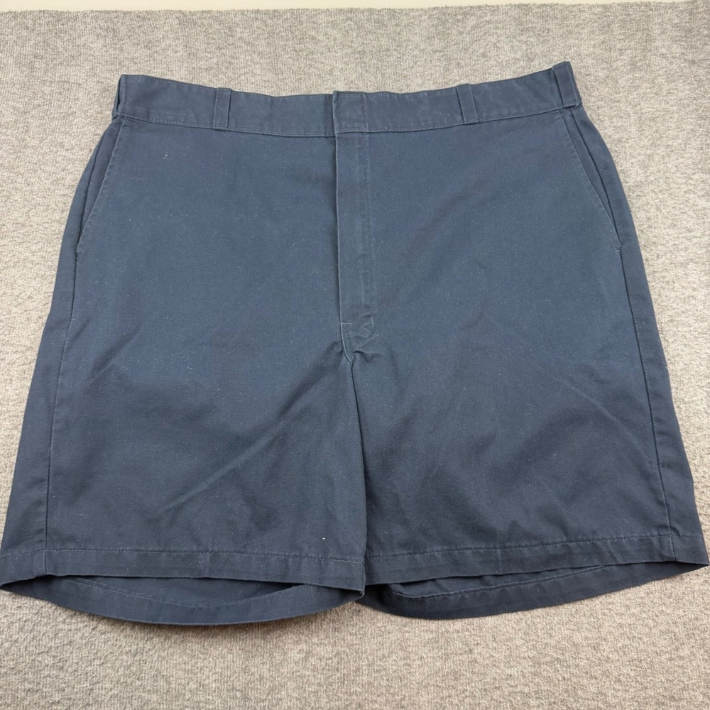 Dickies Relaxed Fit Shorts Men's 41 Navy Blue Twill Workwear W4418HD